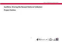 Seamore: Sharing the Newest National Collection Project Outline
