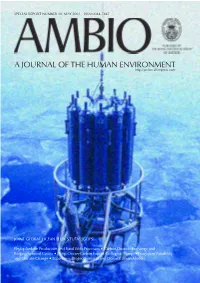 Ambio Special Report 10, Dedicated to JGOFS