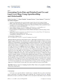 Generating Up-To-Date and Detailed Land Use and Land Cover Maps Using Openstreetmap and Globeland30