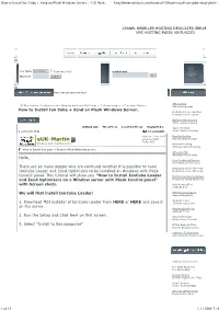 How to Install Ion Cube + Zend on Plesk Windows Server.. - UK Web