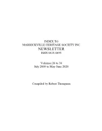 Newsletter Issn 0818-0695