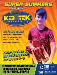 Scciowa.Edu/Kidtek &gt;&gt;Register Online Or Call
