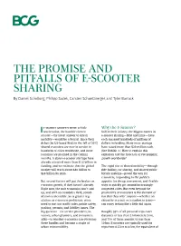THE PROMISE and PITFALLS of E-SCOOTER SHARING by Daniel Schellong, Philipp Sadek, Carsten Schaetzberger, and Tyler Barrack