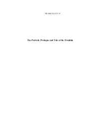 Franklin's Tale