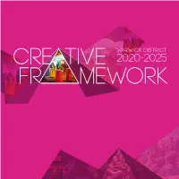 Warwick District's Creative Framework