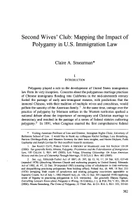 Mapping the Impact of Polygamy in US Immigration