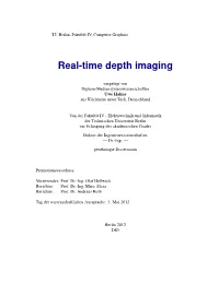 Real-Time Depth Imaging
