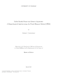 Taylor Spatial Frame and Ilizarov Apparatus: a Biomechanical Analysis Using the Finite Element Method (FEM)