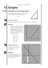 13 Graphs 13.2D Lengths of Line Segments
