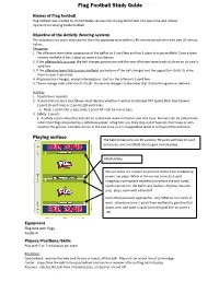 Flag Football Study Guide