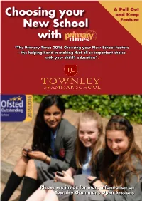 Choosing Your New School With