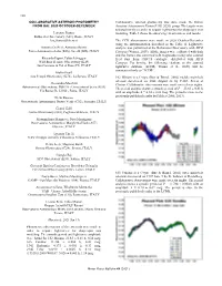 Collaborative Asteroid Photometry From