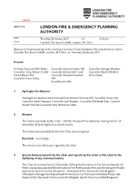 Minutes Template