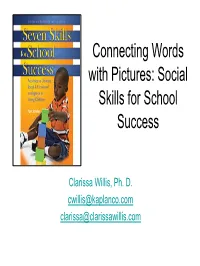 Social-Emotional Development Combined with Their Limited Repertoire of Generalization Strategies Can Result in Repeated the Same Behavior Over and Over