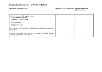 The Swan Text Description of Catchment Boundary