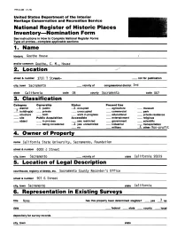 1. Name 6. Representation in Existing Surveys