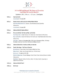 BPC 10Th Anniversary Event Biographies