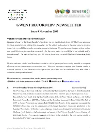 Gwent Recorders' Newsletter No. 09