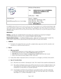Intravenous And/Or Peripheral Saline Lock Insertion and Maintenance