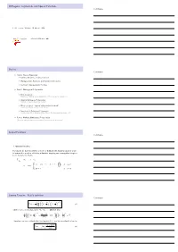 Orthogonal Polynomials and Special Functions Comments