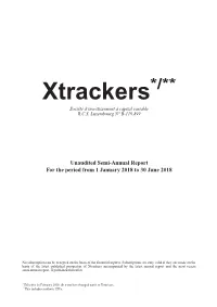 Xtrackers Etfs