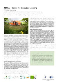 TERRA – Centre for Ecological Learning