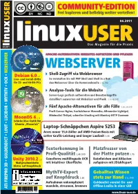 Webserver WEBSER  Shell-Zugriff Via Webbrowser Debian 6.0 S