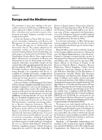 [ 2006 ] Part 1 Chapter 5 Europe and the Mediterranean