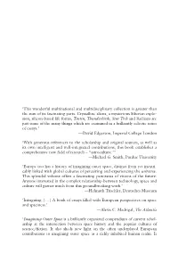 'This Wonderful Multinational and Multidisciplinary Collection Is