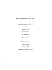 What Went Wrong with Kmart?