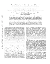 Arxiv:2007.11114V2 [Cond-Mat.Soft] 18 Nov 2020 Tering and Device Clogging