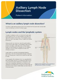 Axillary Lymph Node Dissection