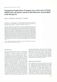 Fish Behaviour in Relation To; Fishing Operations
