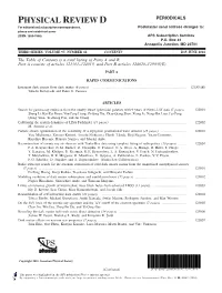 Table of Contents (Print)