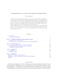 Thom-Sebastiani & Duality for Matrix