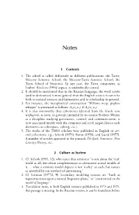 1 Contexts 2 Culture As System