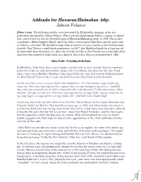 Addenda for Huwaran/Hulmahan Atbp. Johven Velasco