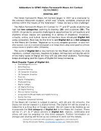Addendum to GFWC-Helen Farnsworth Mears Art Contest (1/11/2021)