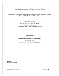 Assessment and Training for Heart Failure Heartmapp