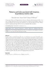 ﻿Patterns and Traits Associated with Invasions by Predatory Marine Crabs