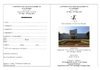 Short Term Course On