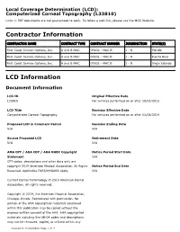 LCD): Computerized Corneal Topography (L33810