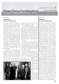 Newsletter 1