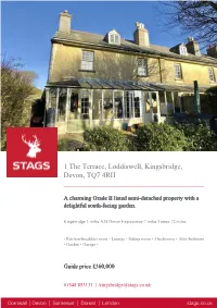 1 the Terrace, Loddiswell, Kingsbridge, Devon, TQ7 4RH