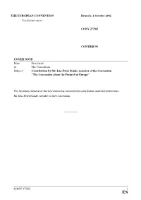 On the Futures of Europe by Jens-Peter