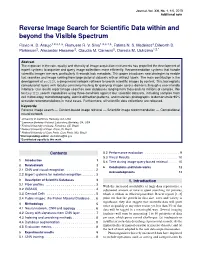 Reverse Image Search for Scientific Data Within and Beyond the Visible