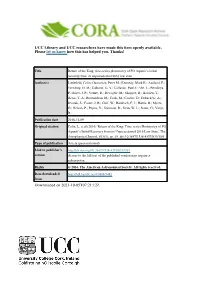 UCC Library and UCC Researchers Have Made This Item Openly Available. Please Let Us Know How This Has Helped You. Thanks! Downlo