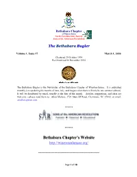 Bethabara Chapter's Website