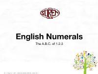 Eng-Numerals