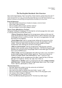 The Pearl by John Steinbeck: Unit Overview